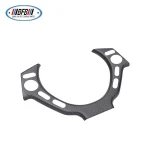 CAR INTERIOR ACCESSORIES MATTE DRY CARBON FIBER STEERING WHEEL CENTER TRIM COVER FOR GTR R35