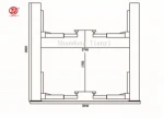 Car Service Equipment 4000kg Hoist Car Lift