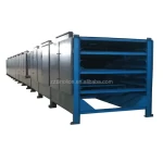 Carbon Steel Charcoal Briquette Chain Plate Dryer Mesh Belt Dryer Price 500-1000kg Per Hour