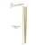 Import Carbonized bamboo chopsticks round/twins/tensoge chopsticks from China