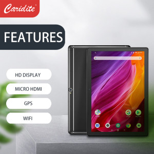 Caridite 2020 New High Quality 10 Years ODM &amp; OEM Manufactory  Accessories  For Android 10.1 inch Octa Core Processor Tablet Pc