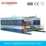 carton box making printing machine Automatic slotting & die cutting machine