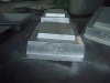 cast steel cast iron square ingot molds for Zinc Aluminum Lead ingots