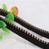 Casual garment knitting fabric nylon black webbing straps
