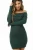Import Casual styles womens ribbed off the shoulder long sleeve midi dress from China