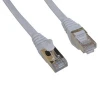 Cat 7 Ethernet Cable 20 ft White Cat7 Flat Ethernet Patch Cables Compatible with Switch/Router/Modem/Patch Panel