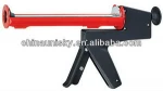 caulking gun, steel body, plastic handle, Ergonomic