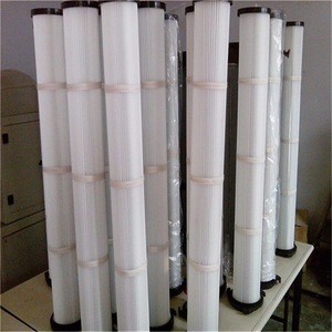 cement silo roof dust filter air cartridge filter