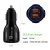 Import CE/Rosh/FCC Car USB Charger Quick Charge QC3.0 QC2.0 Mobile Phone Charger 2 Port USB Fast Car Charger For iPhone For Android from China