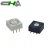 Import CHA RS Series 10*10mm 4,6,8,10,16 Position SMD SMT Gull Wing Type Rotary Code Switches from China
