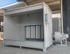 Changhe Manufacture Electrostatic Powder Coating System Spray Paint Booth Gas Burner Powder Coat Oven Metal Coating Machine