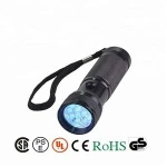 Cheap Black Ultra Violet Light Lamp Money Checker Detection Flashlight Torch Light Lamp 12 LED Mini Ultraviolet lamp