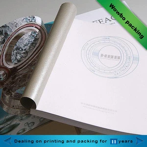 cheap customized paper brochure and company catalogues printing OEM brochure printing services