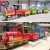 Import Cheap Electric Trackless Tourist Road Train Amusement Park Electric Trains for sale from China