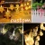 cheap event party supplies led flashing ball string lights for decoration