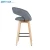 Import Cheap high back wooden bar chair swivel seat morder from China
