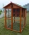 Import Cheap Large Wooden Aviary Standing Vertical Play House with Bars Parakeets Finches Good Wood Vertical Breeding Cage Bird from China