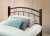 Import Cheap Metal Bed Frame with Wood post , Single, Double, Queen from China