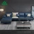 Import cheap Nordic style living room L type sofa set waterproofing tech- fabric cover cheap  assorted colors sofa set home furniture from China