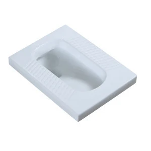 Cheap price bathroom water closet squatting pan squat toilet flush system