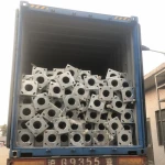 cheap price led street galvanized l lamp post height 6m 8m street light poles qatar