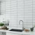 Import Cheap price metro 100x300 mm glazed ceramic bathroom wall restaurant shower kitchen backsplash white subway tile from China
