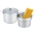 Import Chefs Classic Stainless Steel Pasta pot 4 pieces 12 quart Spaghetti Pot Multifunction Pasta Cooking Pot with Steamer from China