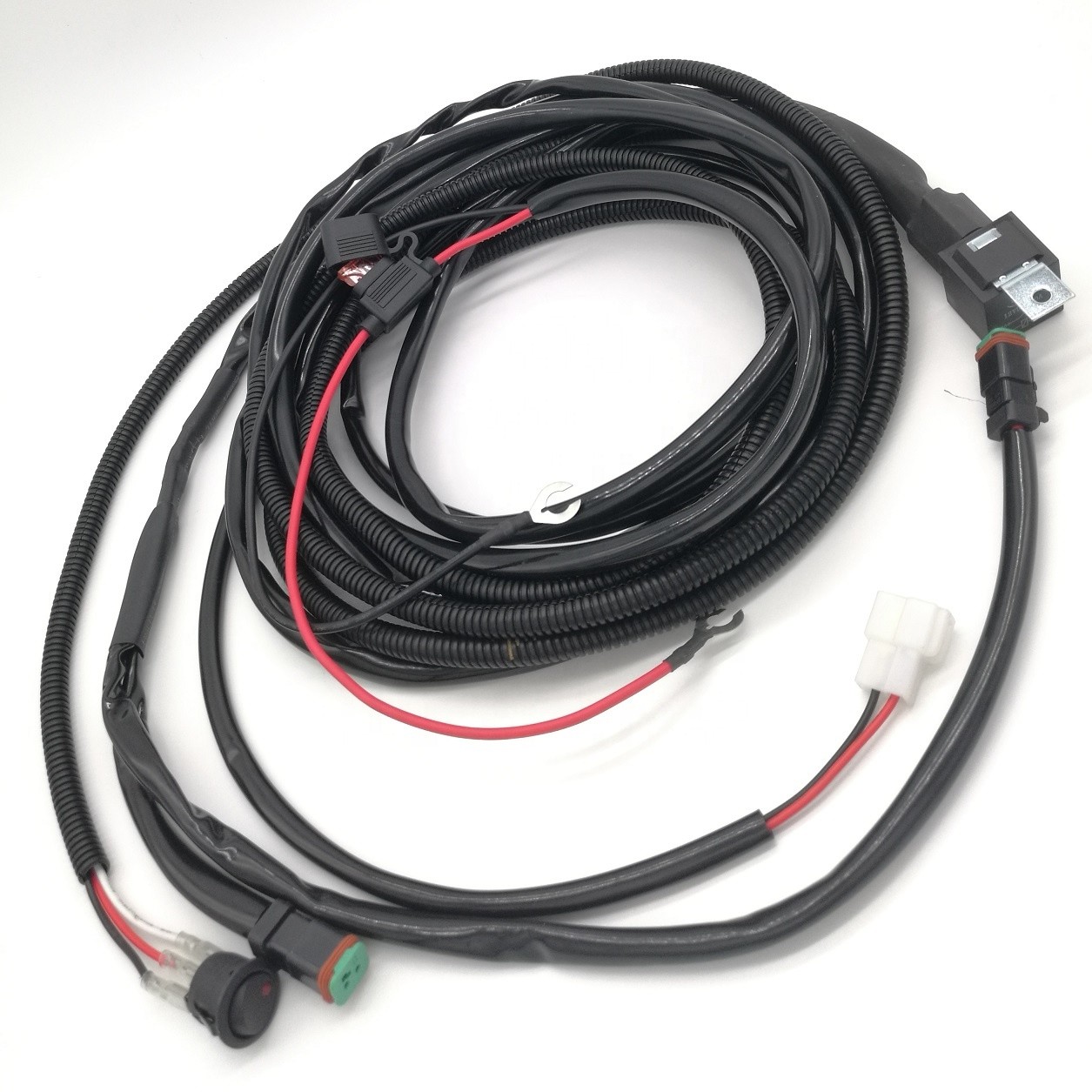 Chentong Cable Top-rated Auto LED Fog Light Relay Wire Harness With Switch And Relay
