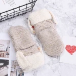 Children Cute Cartoon Mute Plush Floor Shoes Customizable Socks