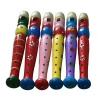 Children musical instrument toy eco-friendly wooden flute