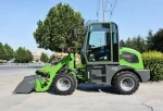 China 800kg mini Bucket Capacity 0.4m3 MR908 radlader front end wheel loader for sale