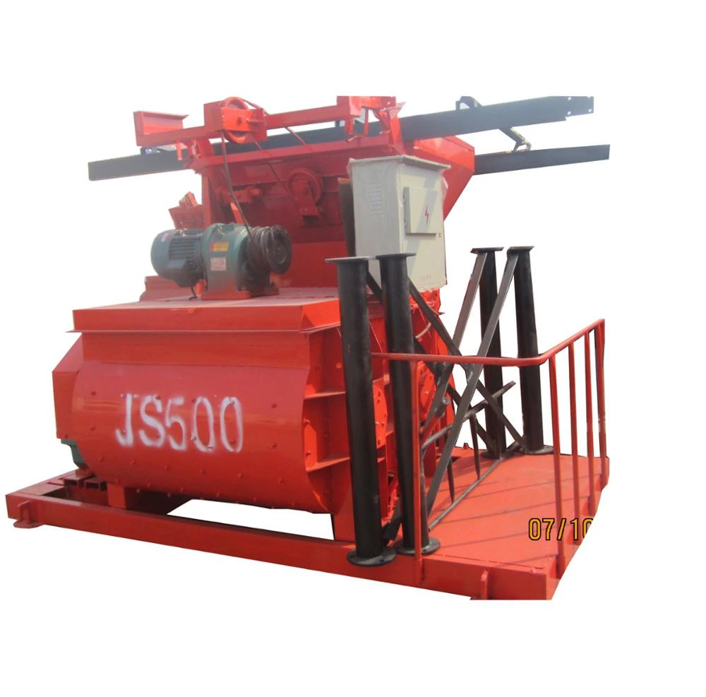 China  concrete mixer machine price js500 js750 js1000 for mixing plant