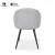 Import China factory armless fabric chair upholstered wooden chairs dining room from China