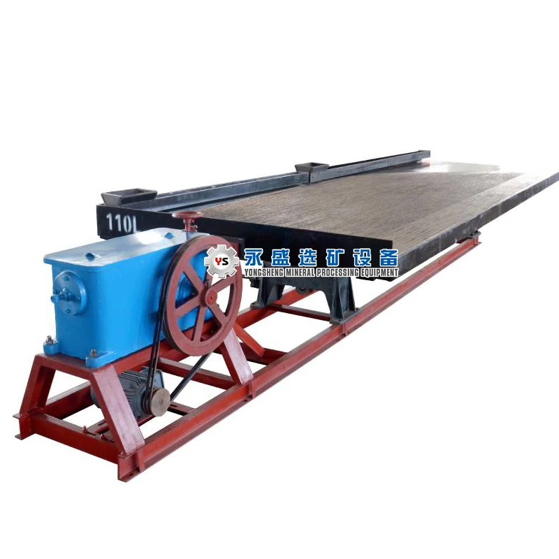 China Jiangxi Alluvial Gold Mining Machine For Ghana / Mineral Processing Shaking Table