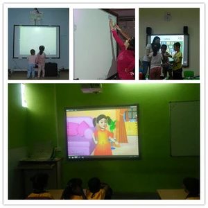 China smart IR touch sensor electronic digital whiteboard for classroom