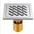 Import China supplier 4 inches square stainless steel floor drain from China