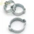 Import China supplier double ear bolt hose gas hose clamps for liquefied gas hose from China