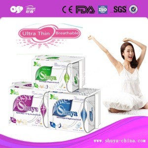 china supplier feminine hygiene ladies sanitary pad manufacturer