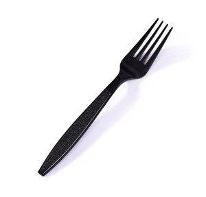 China Supplier Wholesale Dinner Disposable Plastic Long Handle Fork