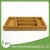 Import China wholesale expandable bamboo kitchen cutlery tray from China