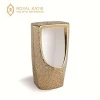Chinese manufacturers ceramic gold hanging urinals bowl price wall mounted urinal with high quality,gold mens urinal