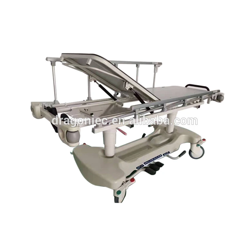 Chinese manufacturers suppliers Hospital Emergency Transport Patient Stretcher Transfer Trolley