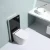 Import Chinese Sanitary Ware Bathroom Designs rimless flushing system floor toilet s-trap toilet from China