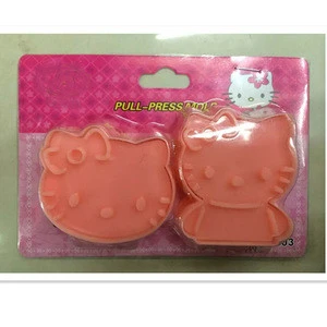 Christmas new products unique plastic cookie cutters molds