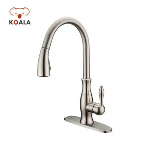 Classical Lead Free NSF CE Antique Sink Vertical Folding Retro Kitchen Faucet With Sprayer