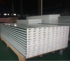 clean room project wall panel ceiling board Magnesium Oxygen sulfate sandwich panel MGO board waterproof fireproof