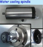 cnc atc spindle motor for cnc router / 800W 1.5Kw 2.2Kw 3.2Kw 220V water cooling spindle