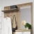 Import Coat rack hook hanger storage shoe hallway bench cabinet with mirror furniture from China