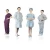 Import Collect Waist Polyester - cotton Fabric Soft Comfortable Hospital Staff Uniforms Smock Doctor Uniform from China