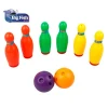Color Deluxe Plastic Bowling Set Toy for Kids